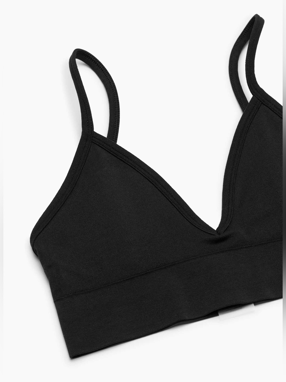 Aritzia Smooth Seamless Upton Bralette S Black